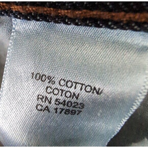 Banana Republic Factory Jeans Mens 33 x 30 Straight Leg Blue Zip Fly 5 Pocket - Picture 7 of 12